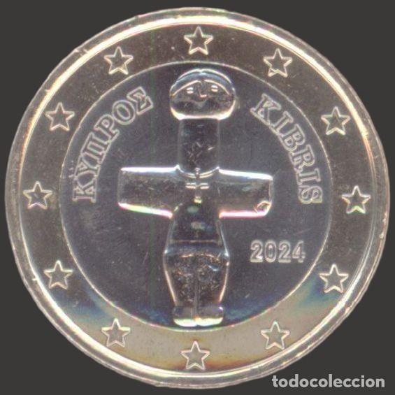 Euros: Cyprus 1 Euro 2024 Uncirculated UNC