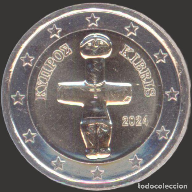 Euros: Cyprus 2 Euro 2024 Uncirculated UNC