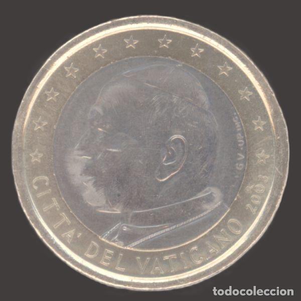 Euros: Vatican 1 Euro 2003 Uncirculated UNC