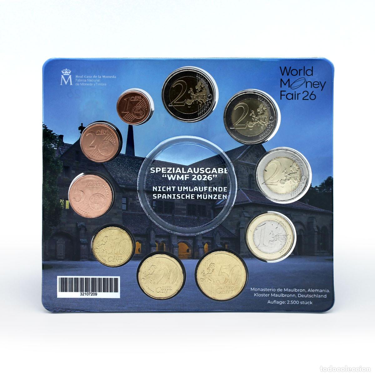 Euros: Euroset ESPA&Ntilde;A 2026 - World Money Fair '26 - BERLIN 2026