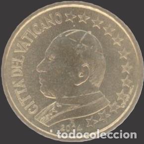 Euros: Vatican 50 cent 2004 Uncirculated UNC