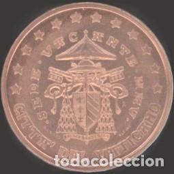 Euros: Vatican 5 cent 2005 Sede Vacante Uncirculated UNC