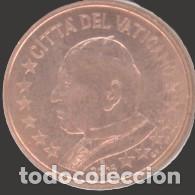 Euros: Vatican 1 cent 2005 Uncirculated UNC