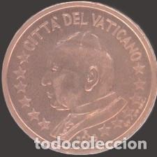 Euros: Vatican 2 cent 2005 Uncirculated UNC