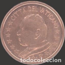 Euros: Vatican 5 cent 2005 Uncirculated UNC