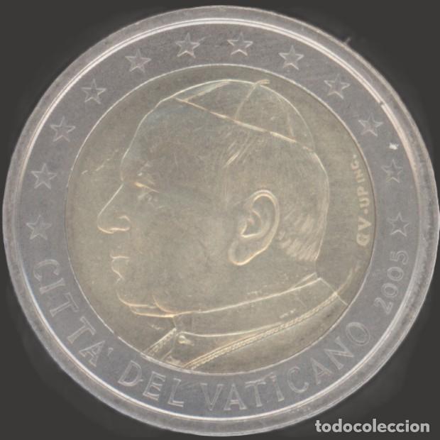 Euros: Vatican 2 Euro 2005 Uncirculated UNC