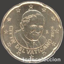 Euros: Vatican 20 cent 2006 Uncirculated UNC