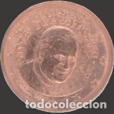 Euros: Vatican 2 cent 2007 Uncirculated UNC