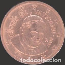 Euros: Vatican 5 cent 2007 Uncirculated UNC