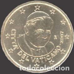 Euros: Vatican 10 cent 2007 Uncirculated UNC