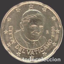 Euros: Vatican 20 cent 2008 Uncirculated UNC
