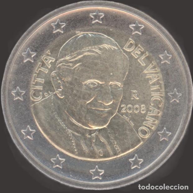 Euros: Vatican 2 Euro 2008 Uncirculated UNC