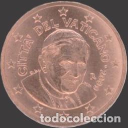Euros: Vatican 5 cent 2009 Uncirculated UNC