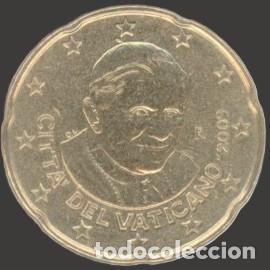 Euros: Vatican 20 cent 2009 Uncirculated UNC