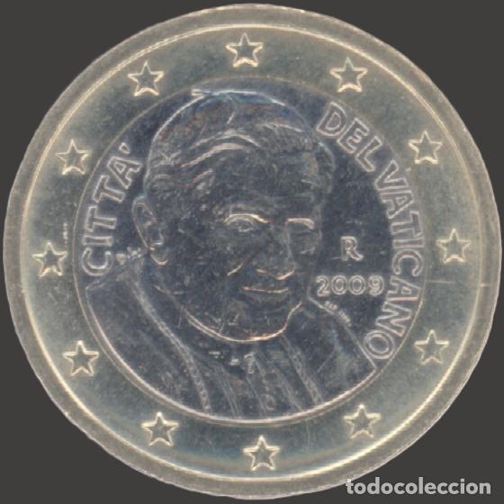 Euros: Vatican 1 Euro 2009 Uncirculated UNC