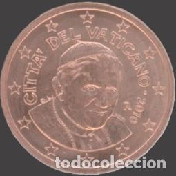 Euros: Vatican 5 cent 2010 Uncirculated UNC