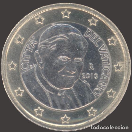 Euros: Vatican 1 Euro 2010 Uncirculated UNC