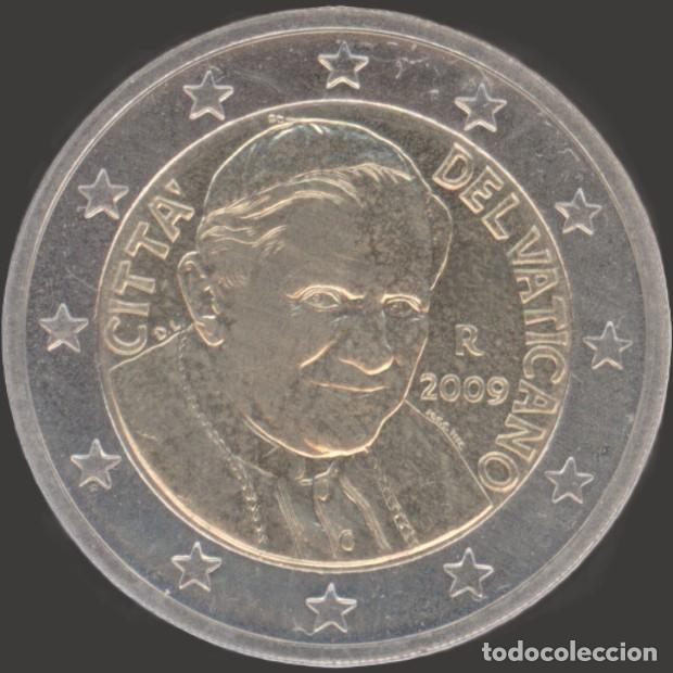 Euros: Vatican 2 Euro 2009 Uncirculated UNC