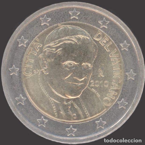 Euros: Vatican 2 Euro 2010 Uncirculated UNC