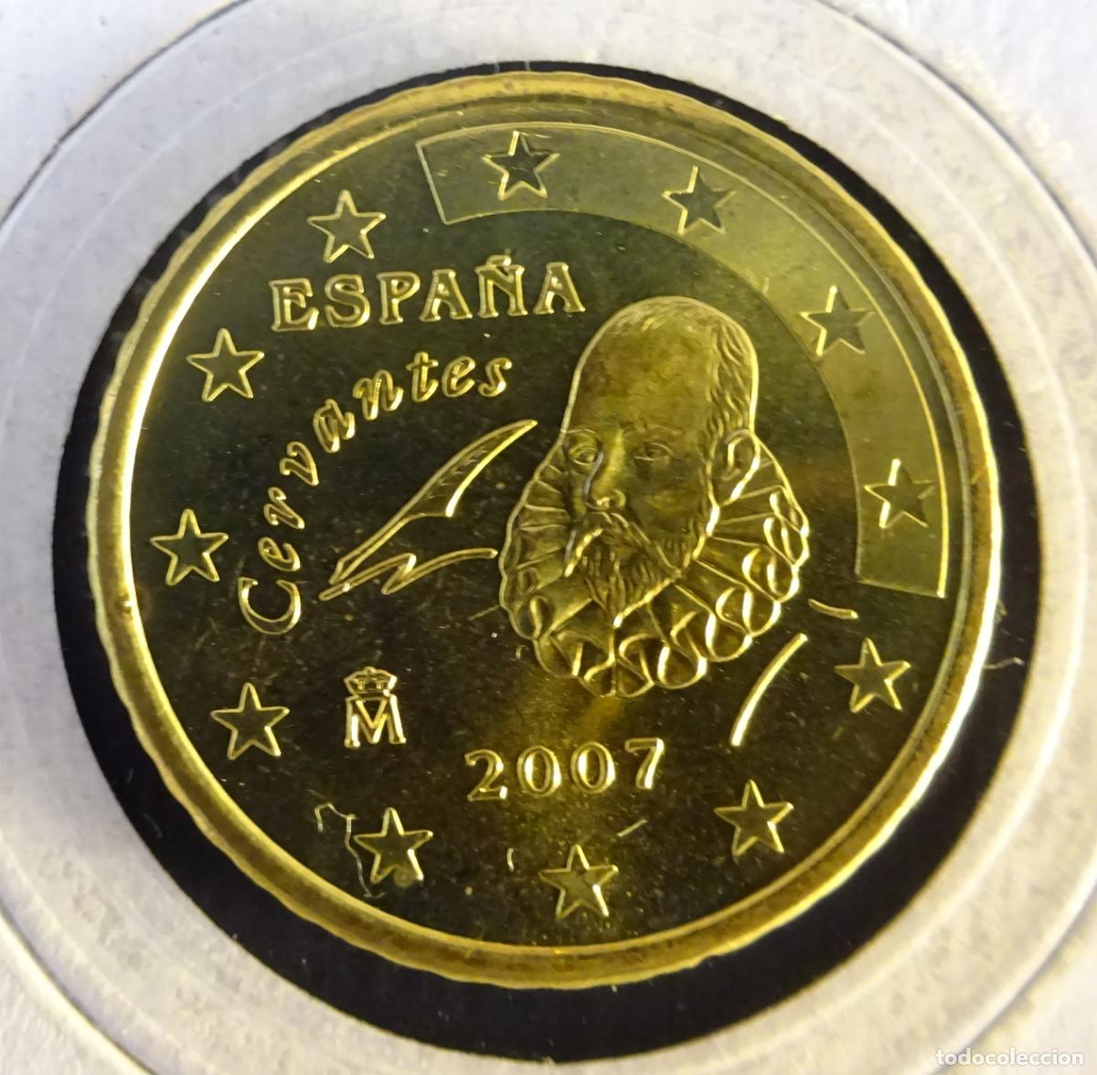 Euros: ESPA&Ntilde;A 50 C&Eacute;NTIMOS DE EURO 2007. SIN CIRCULAR