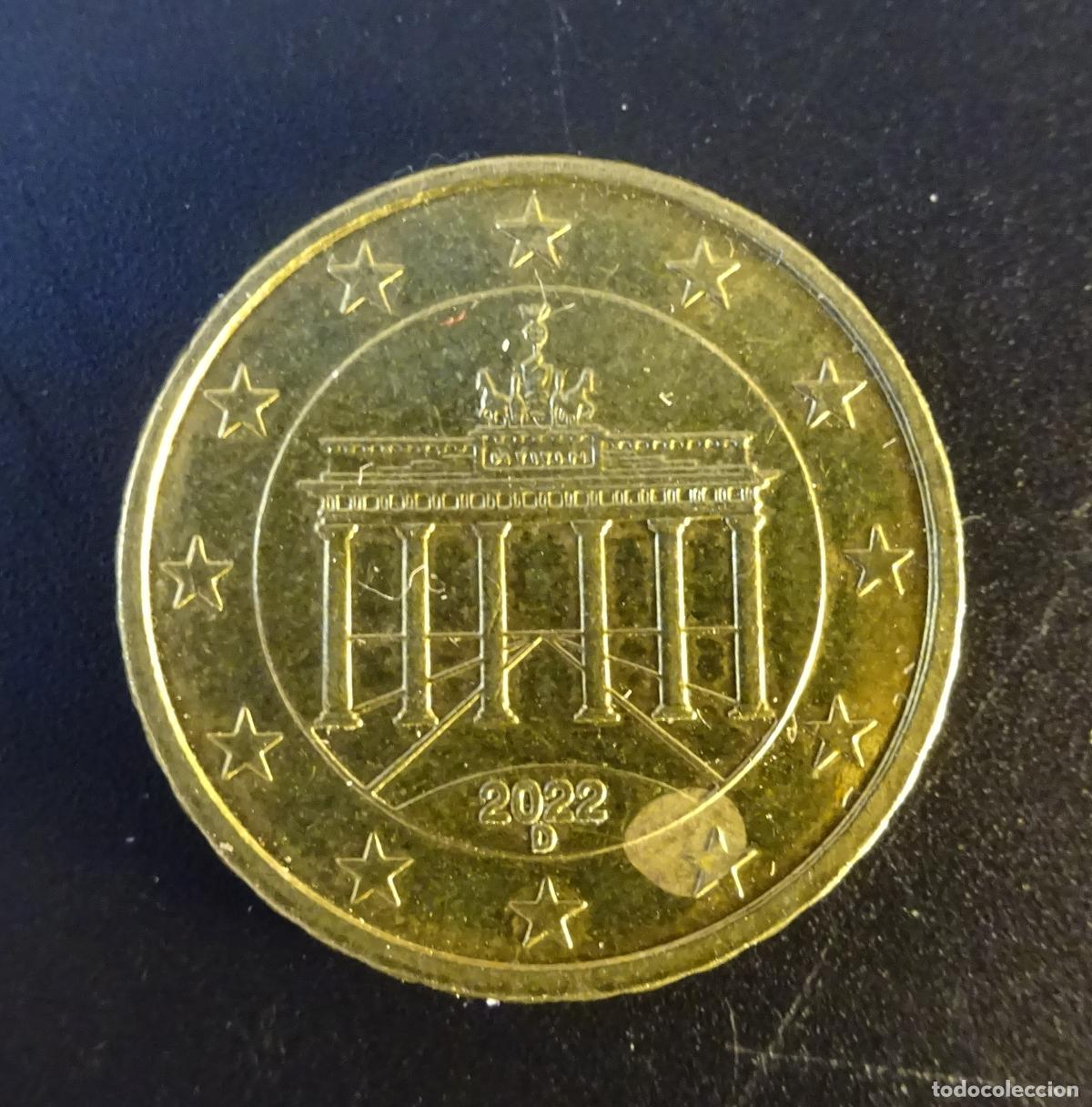 Euros: ALEMANIA 10 C&Eacute;NTIMOS DE EURO 2022 D