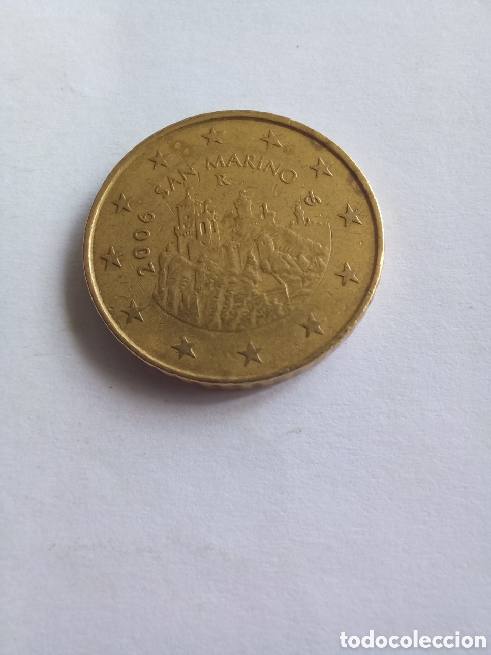 Euros: MONEDA 50 C&Eacute;NTIMOS DE EURO SAN MARINO - A&Ntilde;O 2006 (FORTALEZA DE LA GUAITA)