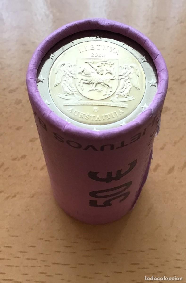 Euros: 2 euros conmemorativos de Lituania. Aukstaitija. A&ntilde;o 2020. Sin circular