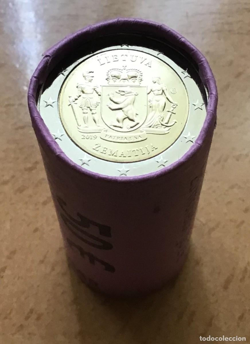 Euros: 2 euros conmemorativos de Lituania. Zemaitija. A&ntilde;o 2019. Sin circular