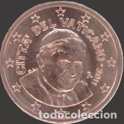 Euros: Vatican 5 cent 2011 Uncirculated UNC