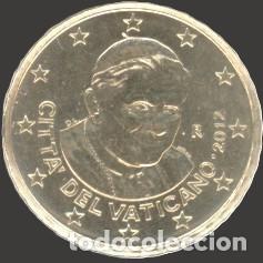 Euros: Vatican 10 cent 2012 Uncirculated UNC