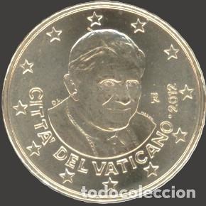 Euros: Vatican 50 cent 2012 Uncirculated UNC