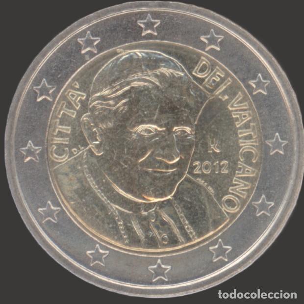 Euros: Vatican 2 Euro 2012 Uncirculated UNC
