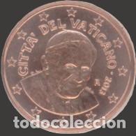 Euros: Vatican 1 cent 2013 Uncirculated UNC