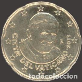 Euros: Vatican 20 cent 2013 Uncirculated UNC
