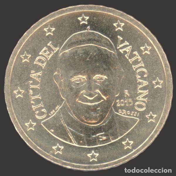 Euros: Vatican 50 cent 2015 Uncirculated UNC