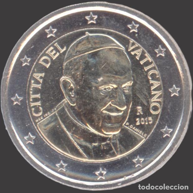 Euros: Vatican 2 Euro 2015 Uncirculated UNC