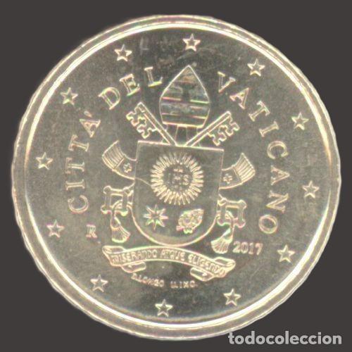 Euros: Vatican 10 cent 2017 Uncirculated UNC