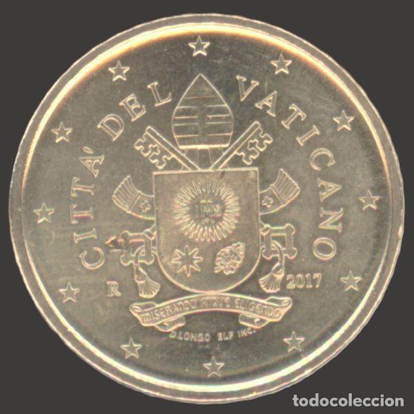Euros: Vatican 50 cent 2017 Uncirculated UNC