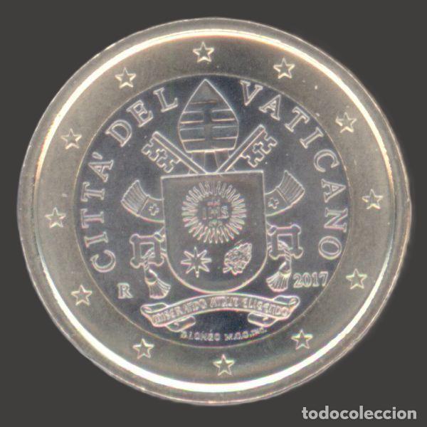 Euros: Vatican 1 Euro 2017 Uncirculated UNC