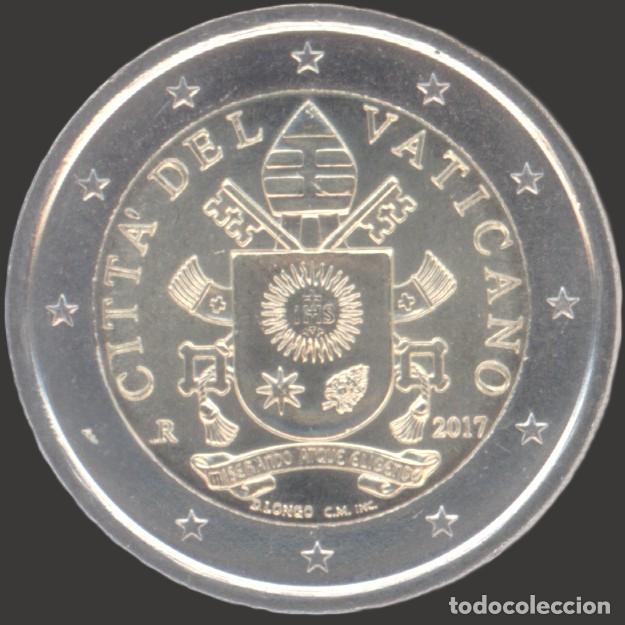 Euros: Vatican 2 Euro 2017 Uncirculated UNC