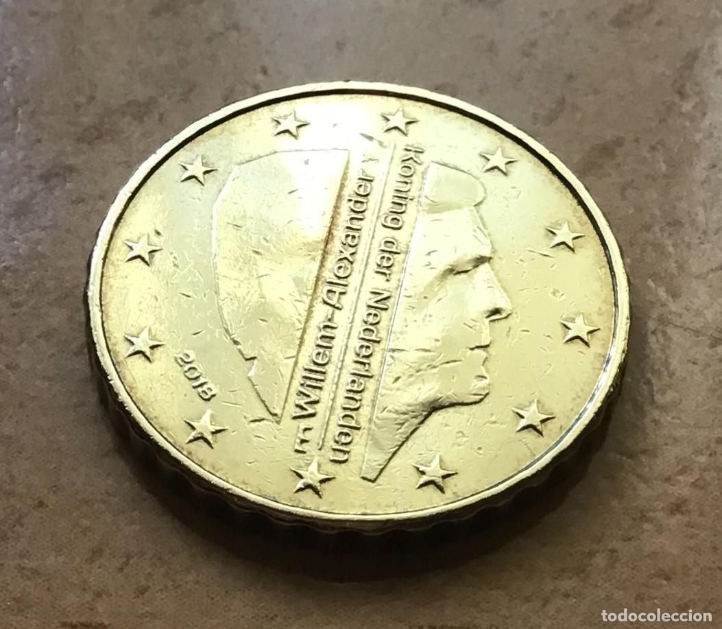 Euros: 10 c&eacute;ntimos de euro de Holanda (Pa&iacute;ses Bajos). A&ntilde;o 2018