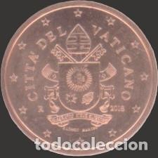 Euros: Vatican 2 cent 2018 Uncirculated UNC