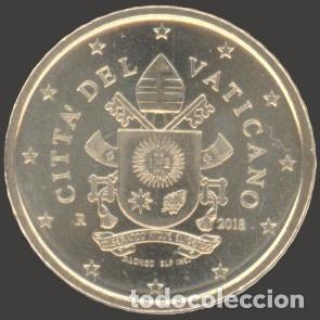 Euros: Vatican 50 cent 2018 Uncirculated UNC