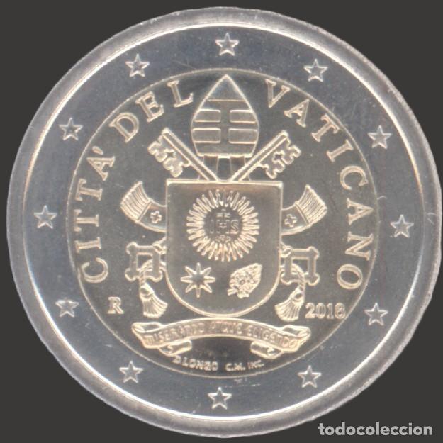 Euros: Vatican 2 Euro 2018 Uncirculated UNC