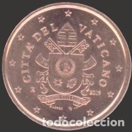 Euros: Vatican 5 cent 2019 Uncirculated UNC