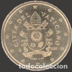 Euros: Vatican 10 cent 2020 Uncirculated UNC