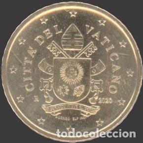 Euros: Vatican 50 cent 2020 Uncirculated UNC