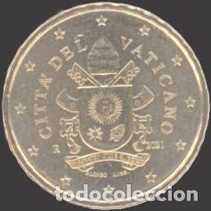 Euros: Vatican 10 cent 2021 Uncirculated UNC