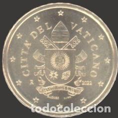 Euros: Vatican 10 cent 2022 Uncirculated UNC