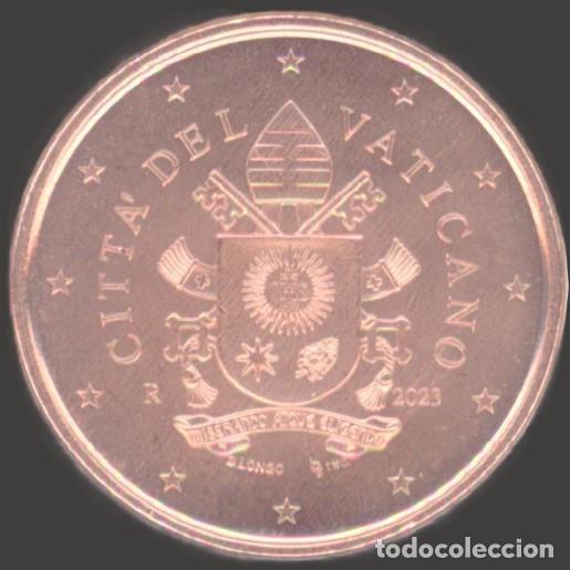 Euros: Vatican 5 cent 2023 Uncirculated UNC